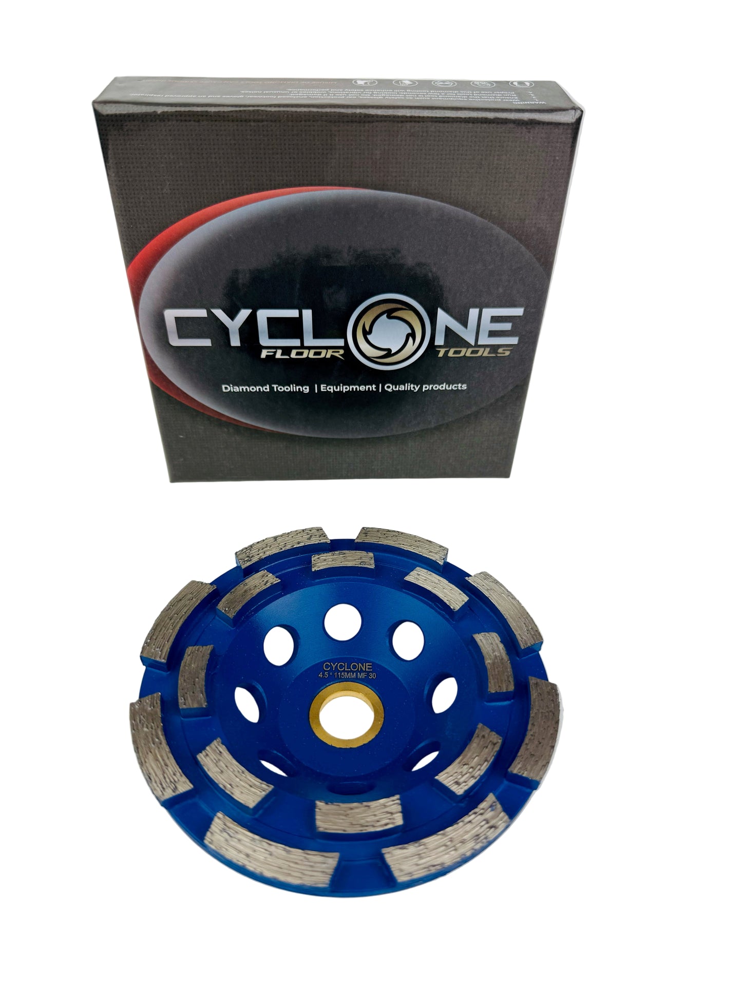 Cup Wheel Double Row 4"