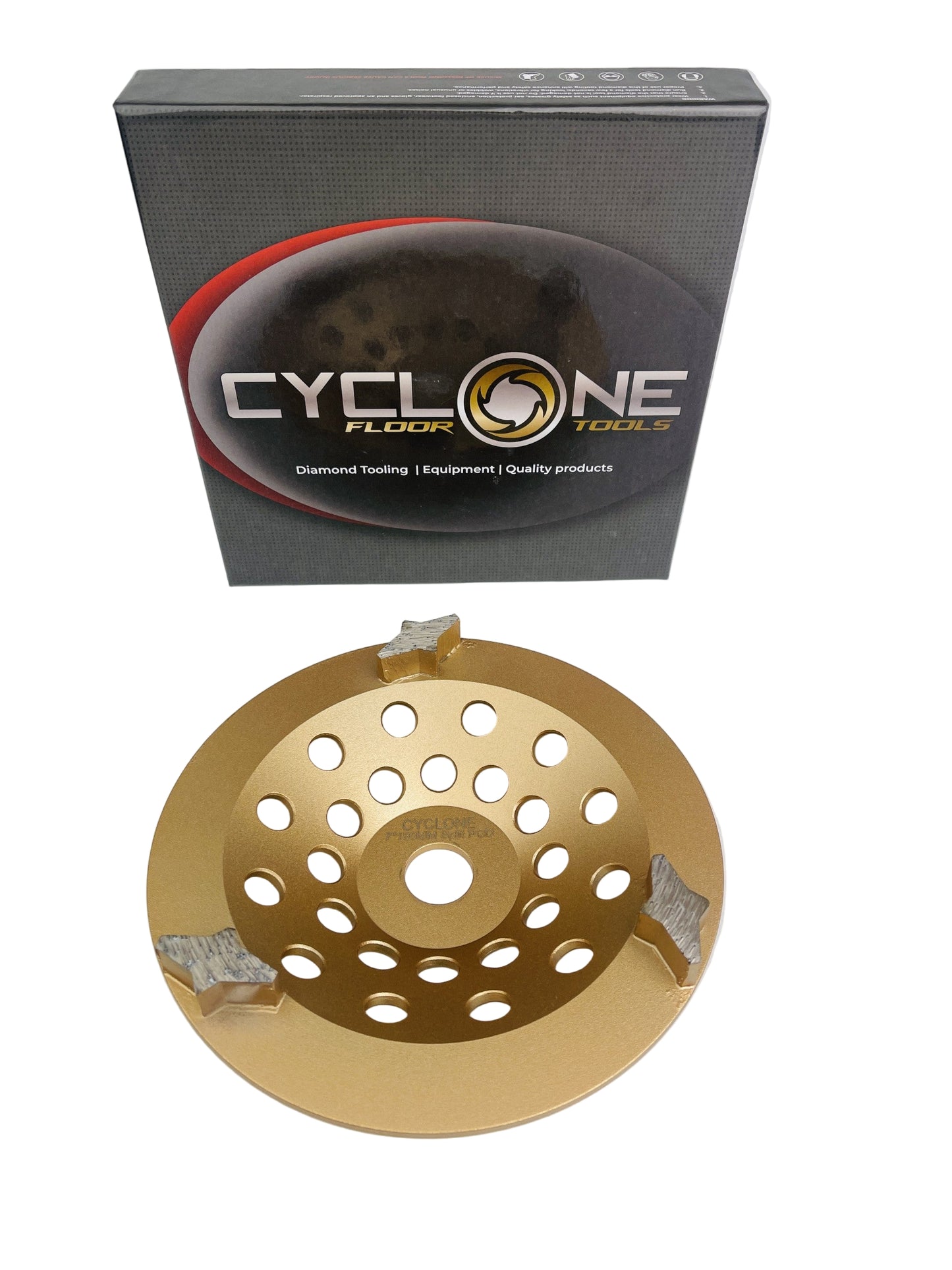 Cup Wheel 7" Split PCD