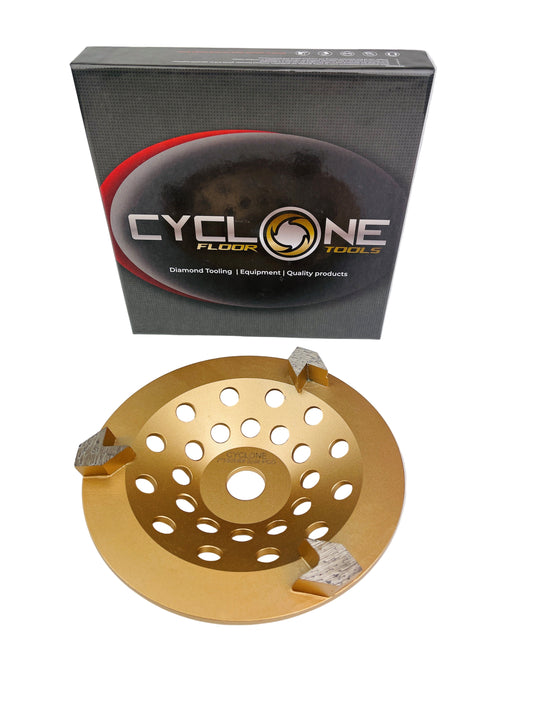 Cup Wheel 7" Split PCD