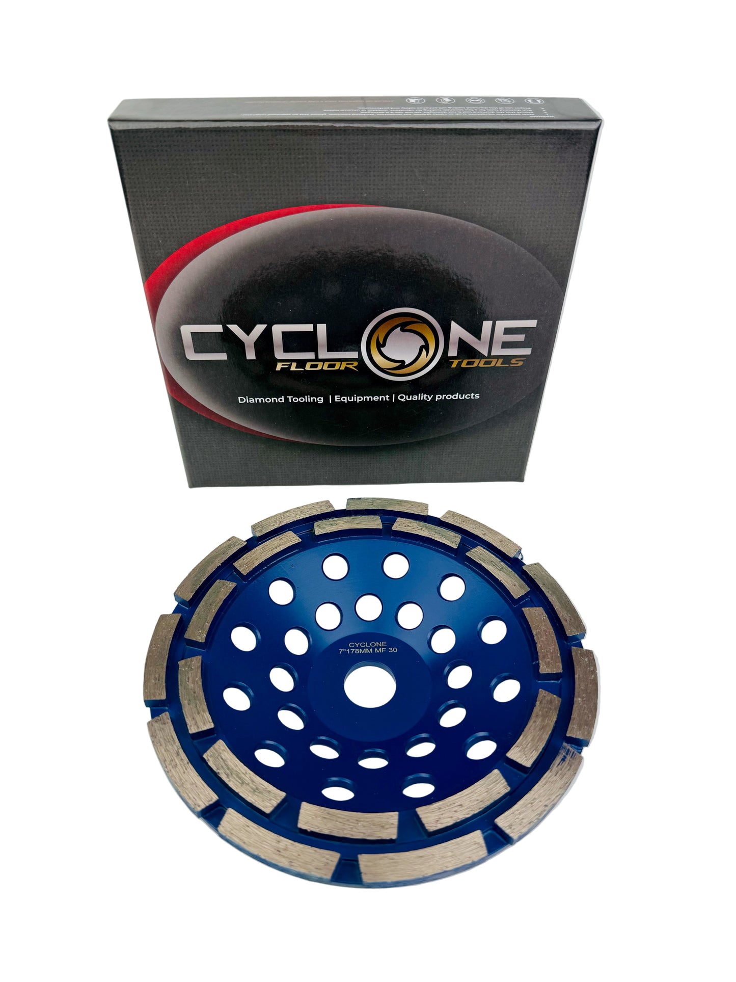 Cup Wheel Double Row 7"