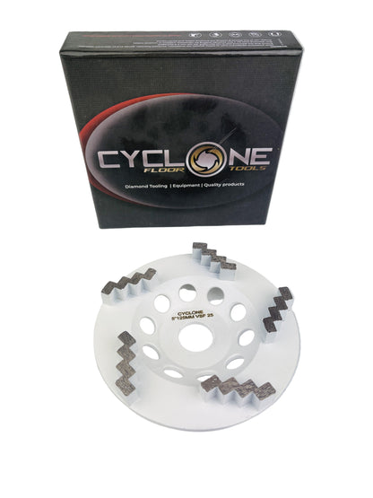 Cup Wheel Step 5"