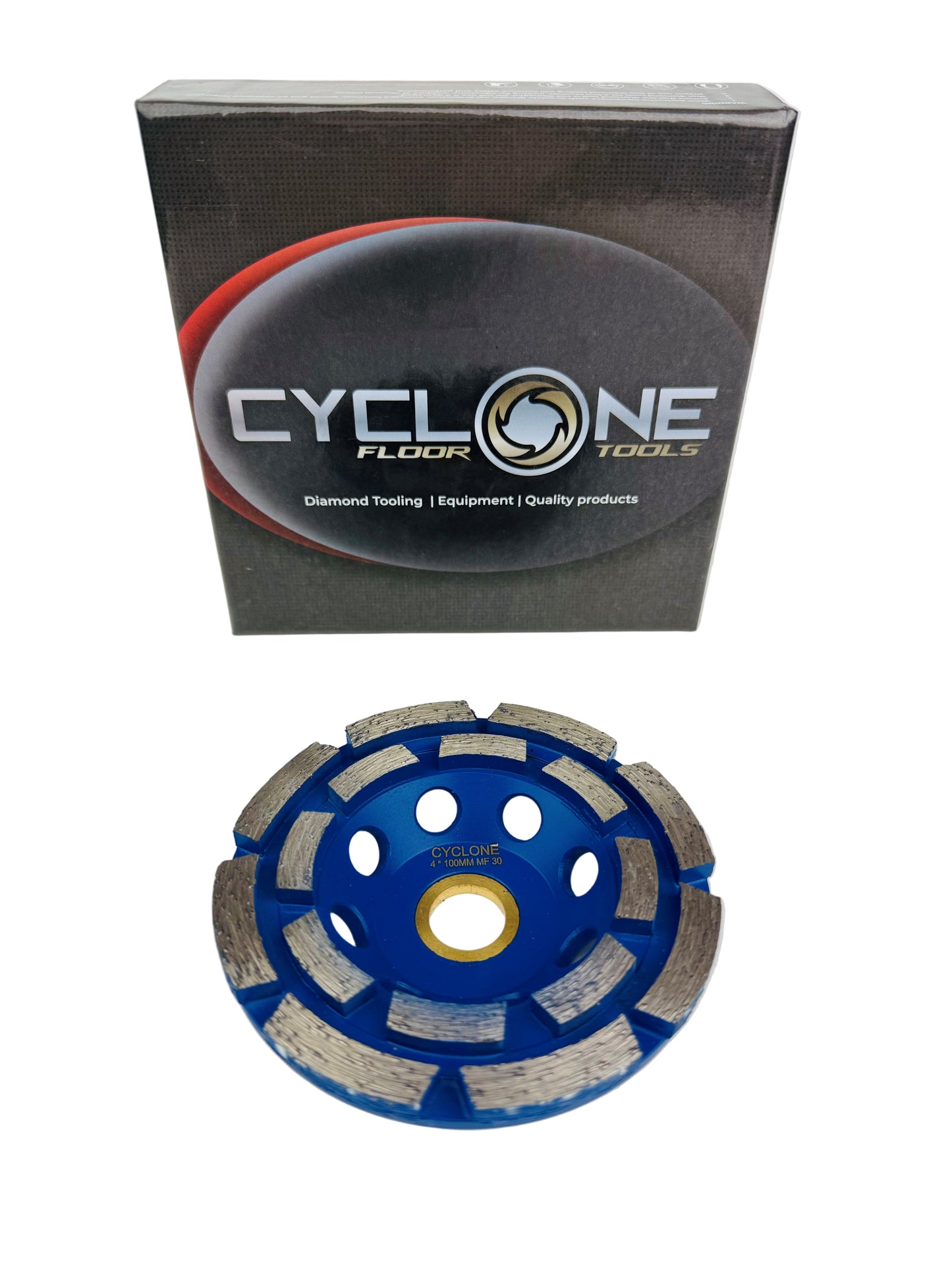 Cup Wheel Double Row 4"