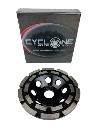 Cup Wheel Double Row 5"