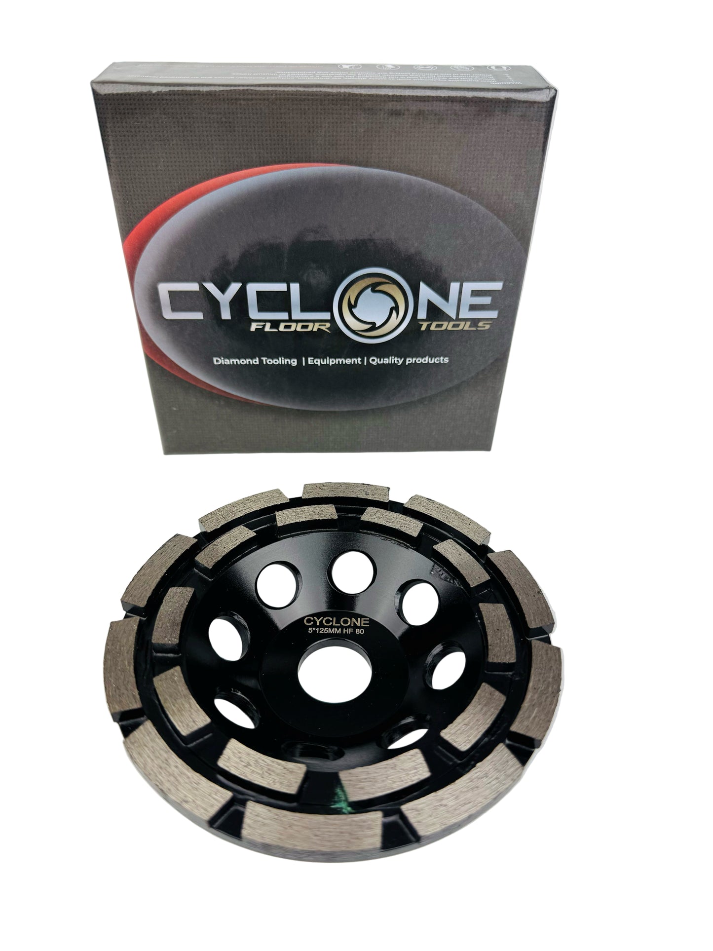 Cup Wheel Double Row 5"