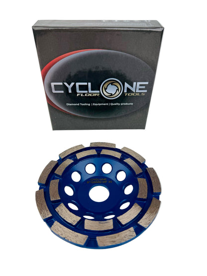 Cup Wheel Double Row 5"