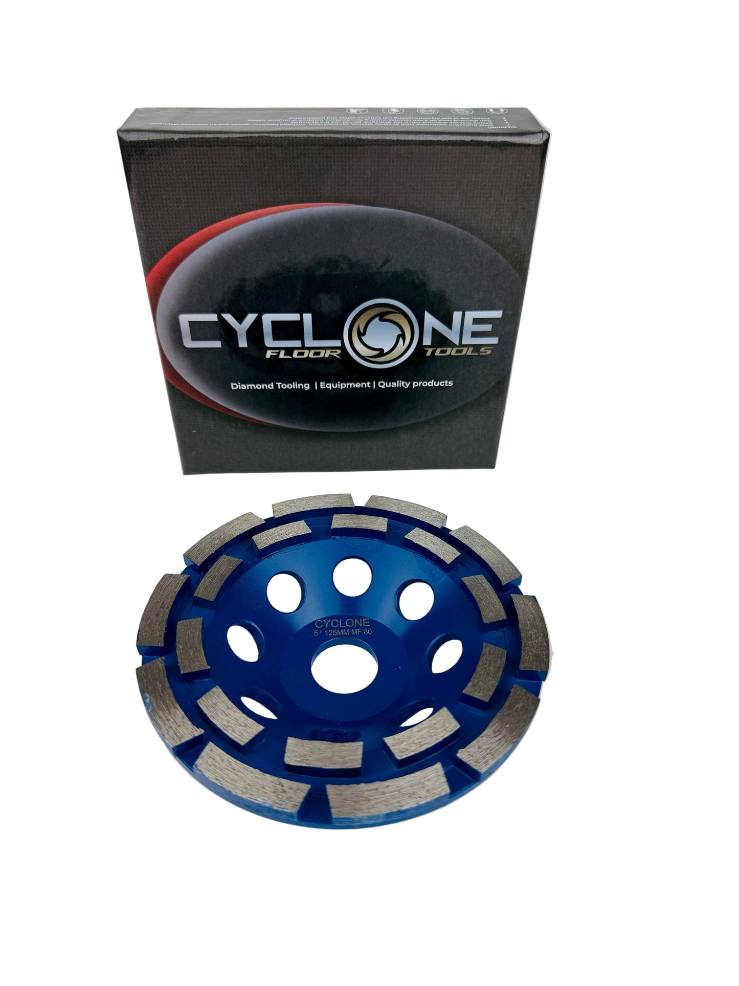 Cup Wheel Double Row 5"
