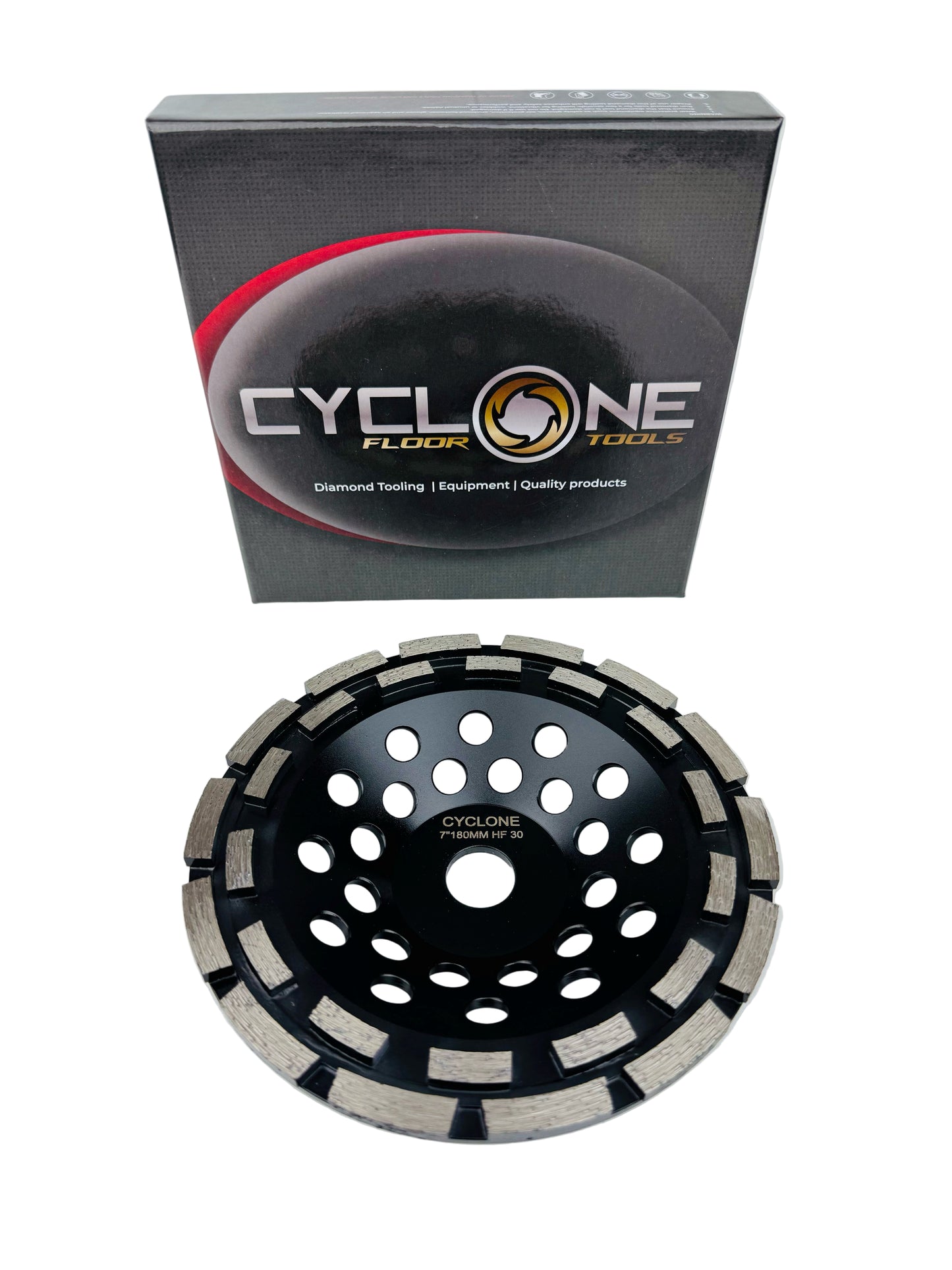 Cup Wheel Double Row 7"