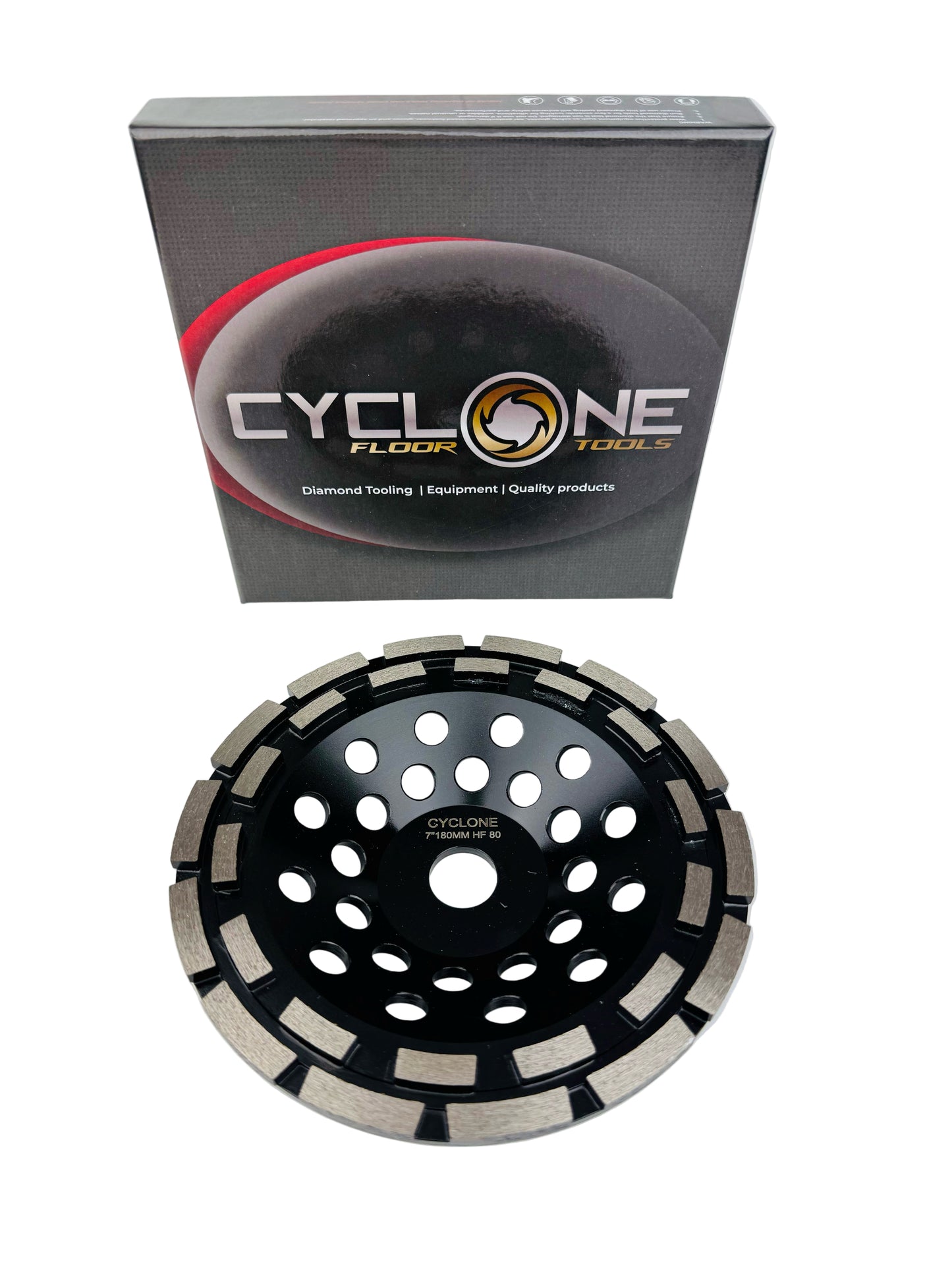 Cup Wheel Double Row 7"