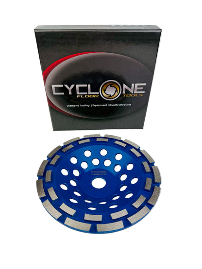 Cup Wheel Double Row 7"