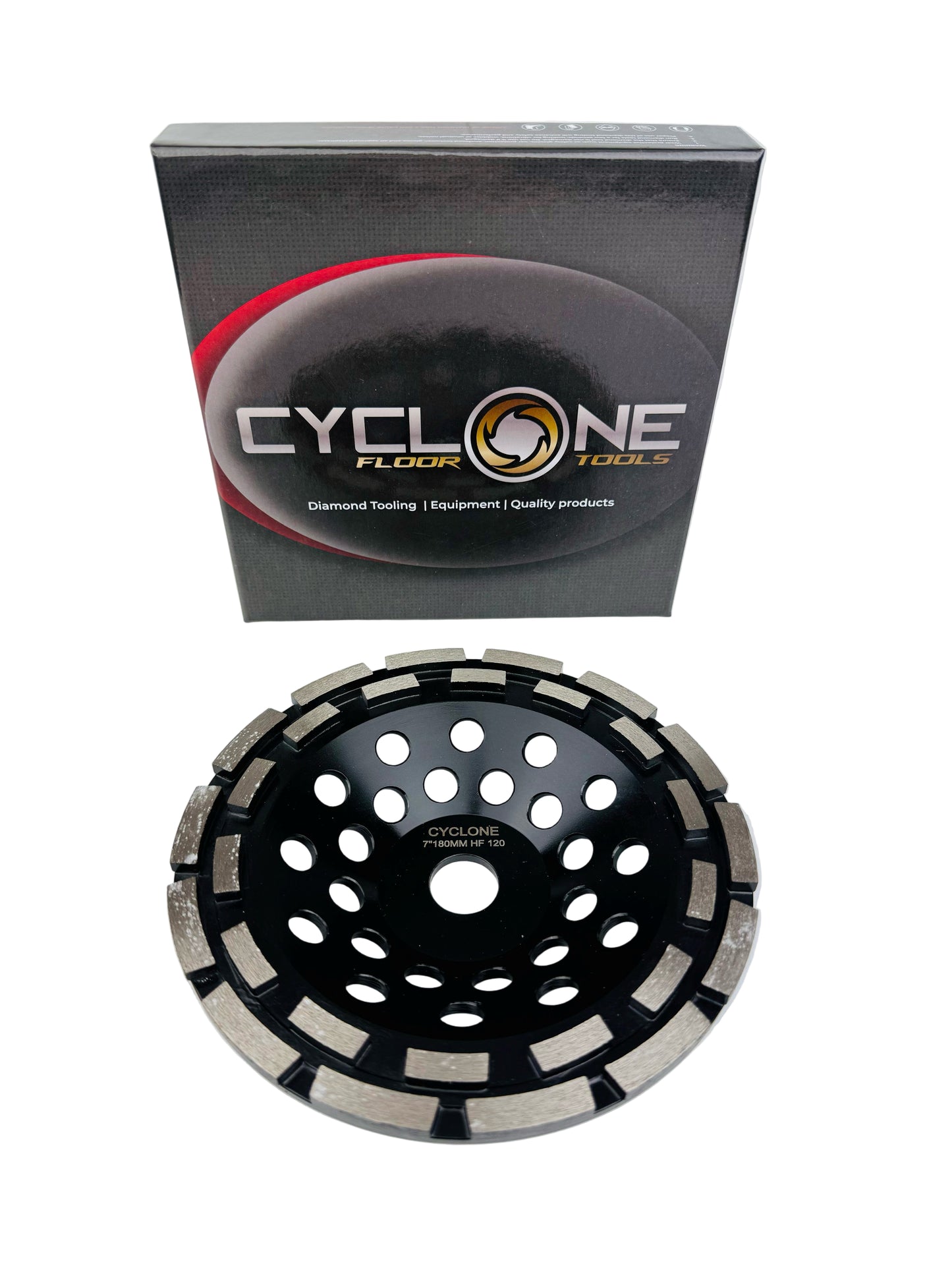 Cup Wheel Double Row 7"