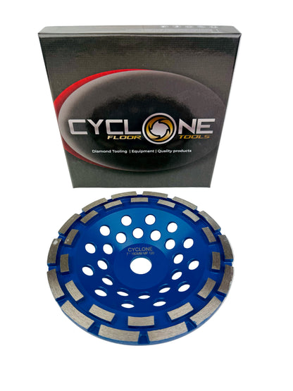 Cup Wheel Double Row 7"