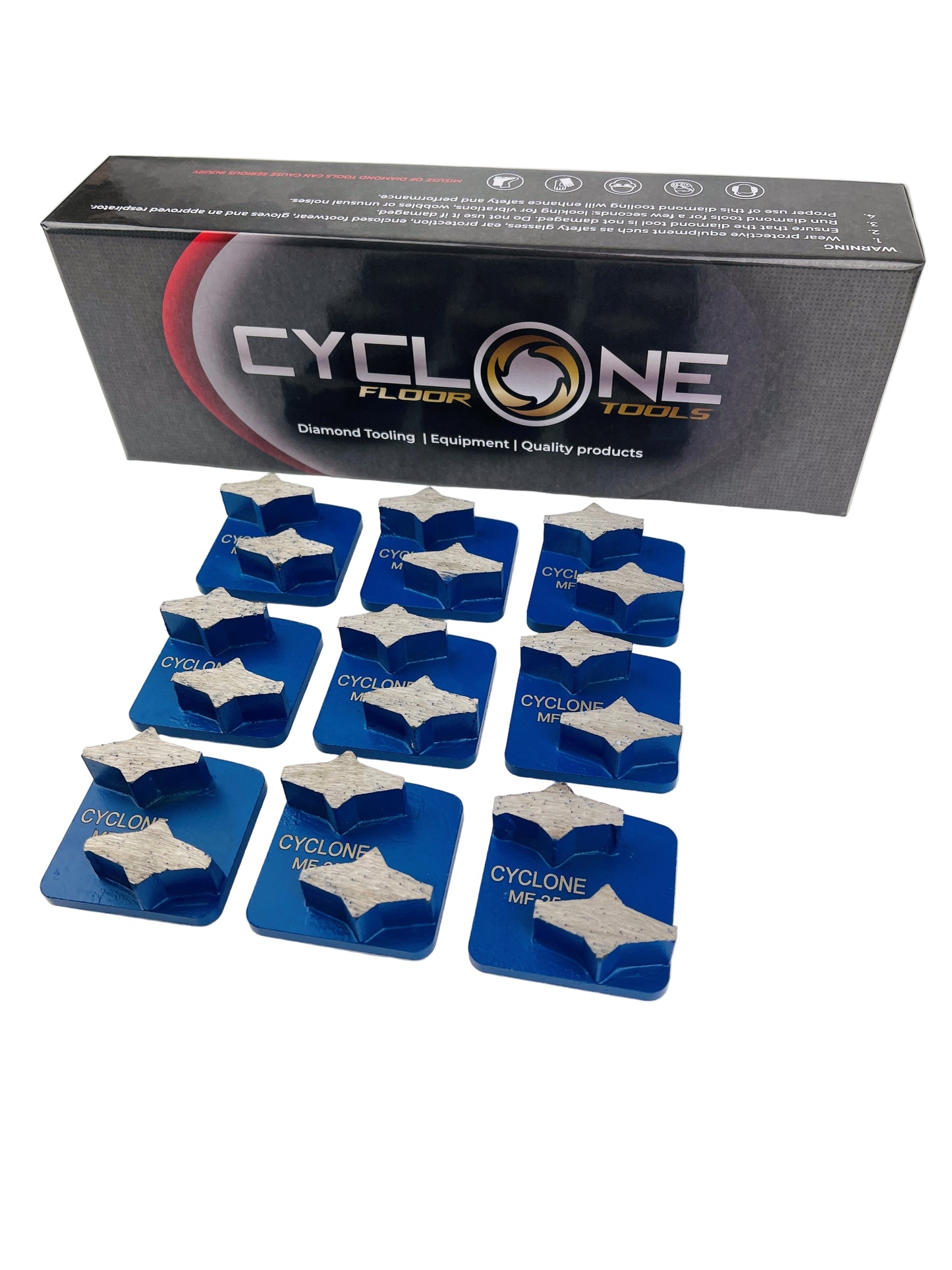Quick Lock Shoe - Double Star Segment Set of 9