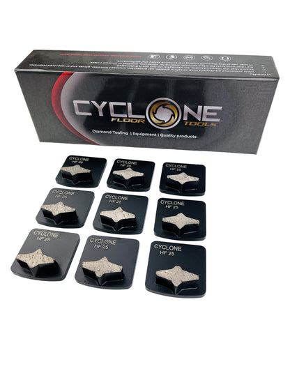 Quick Lock Shoe - Single Star Segment Set of 9