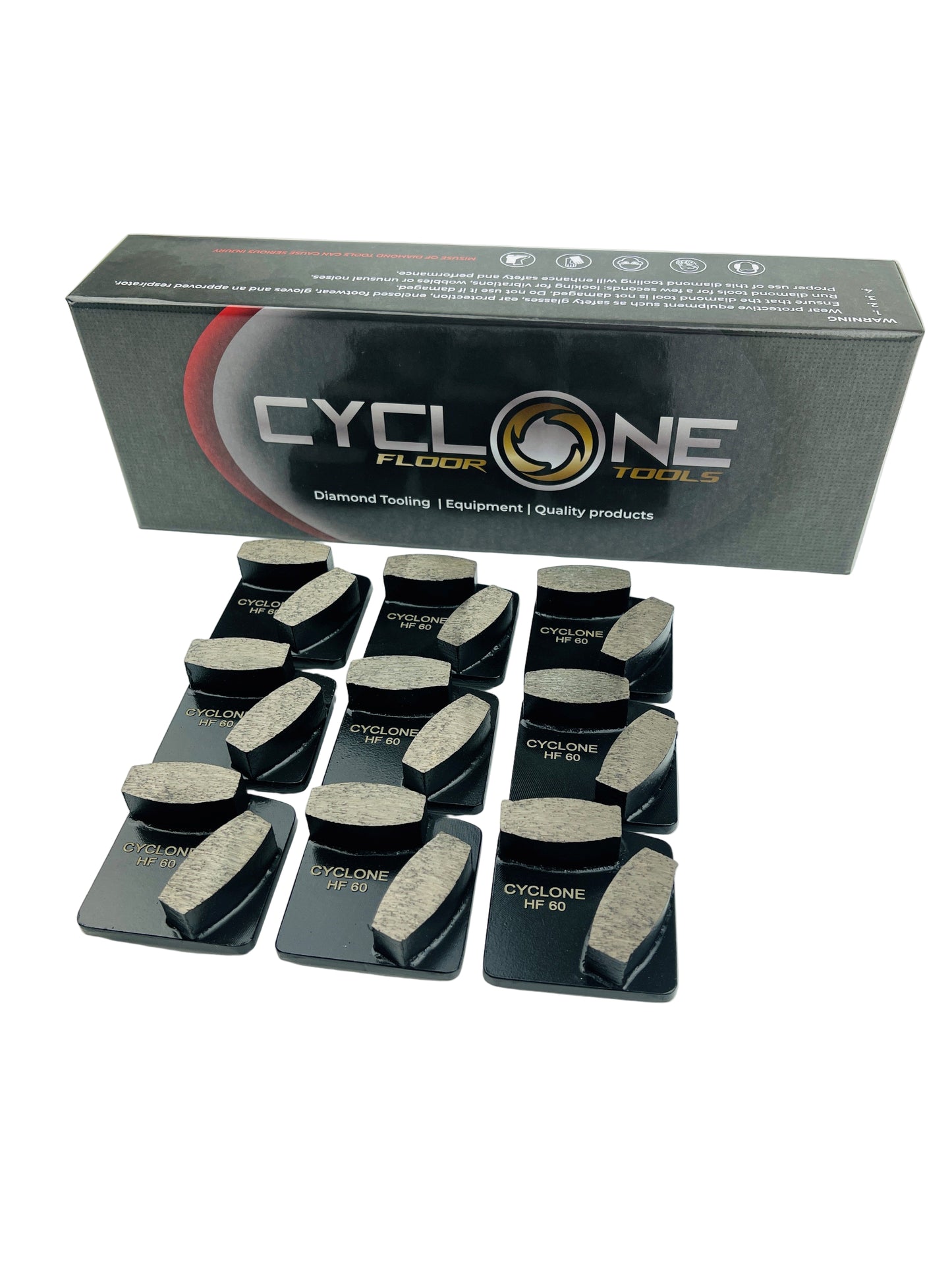 Quick Lock Shoe - Double Coffin Segment Set of 9