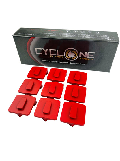 Quick Lock Shoe - Double Step Segment Set of 9