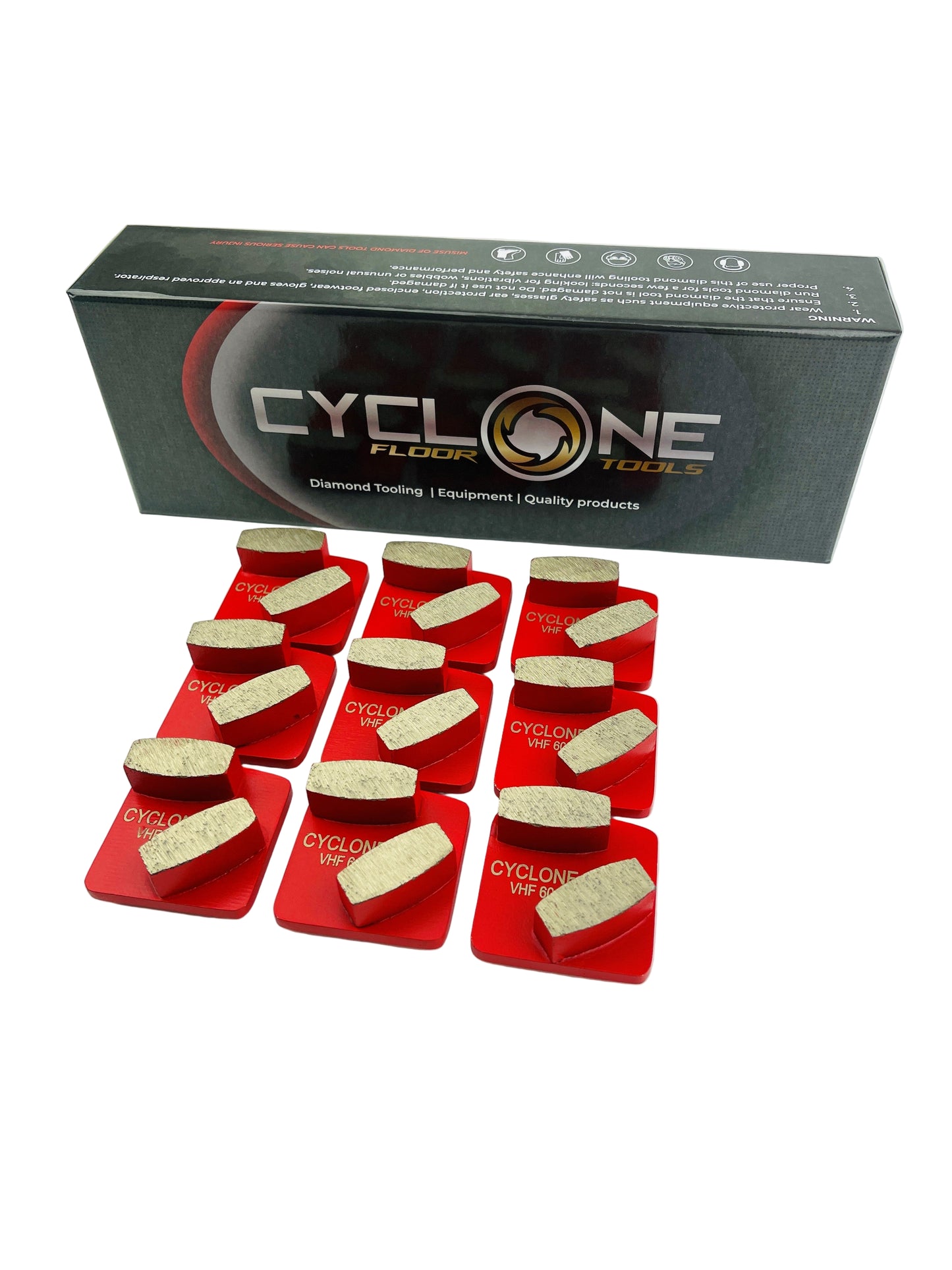 Quick Lock Shoe - Double Coffin Segment Set of 9