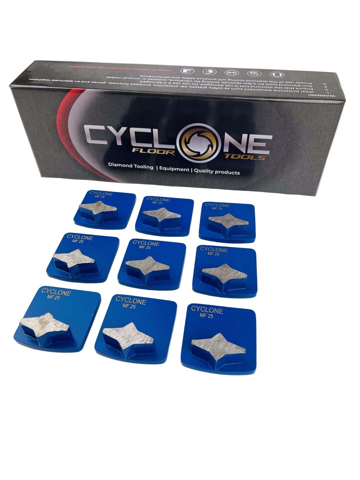 Quick Lock Shoe - Single Star Segment Set of 9