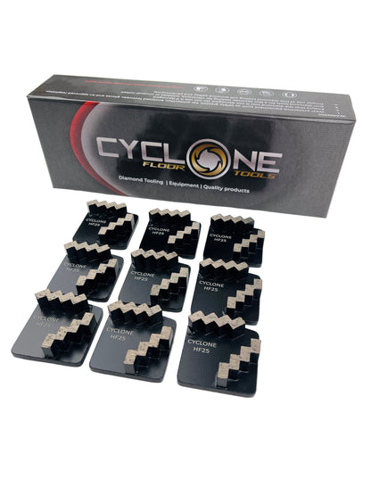 Quick Lock Shoe - Double Step Segment Set of 9