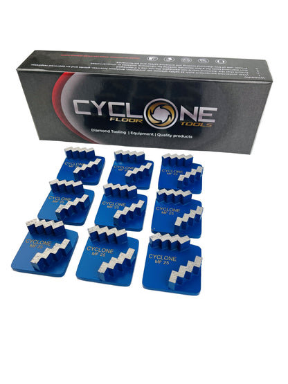 Quick Lock Shoe - Double Step Segment Set of 9