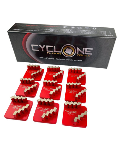 Quick Lock Shoe - Double Step Segment Set of 9