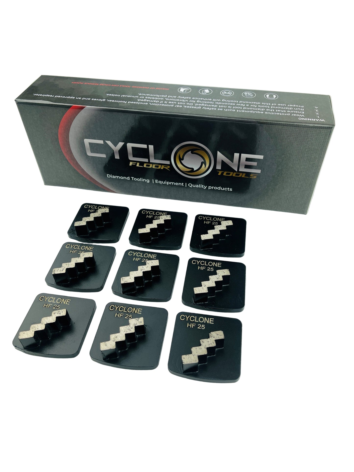 Quick Lock Shoe - Single Step Segment Set of 9