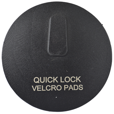 Velcro quick lock pad
